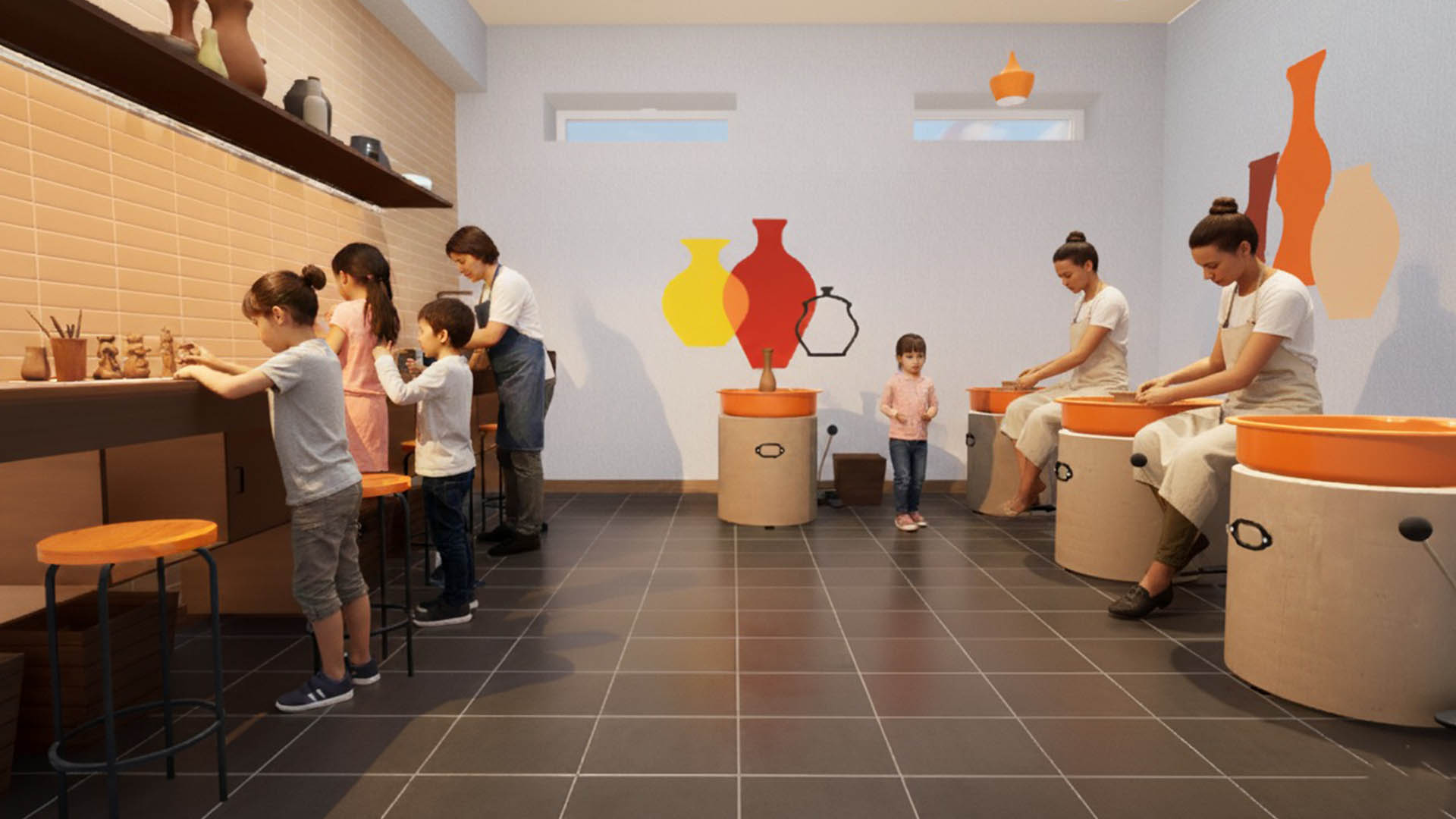 Crafts room