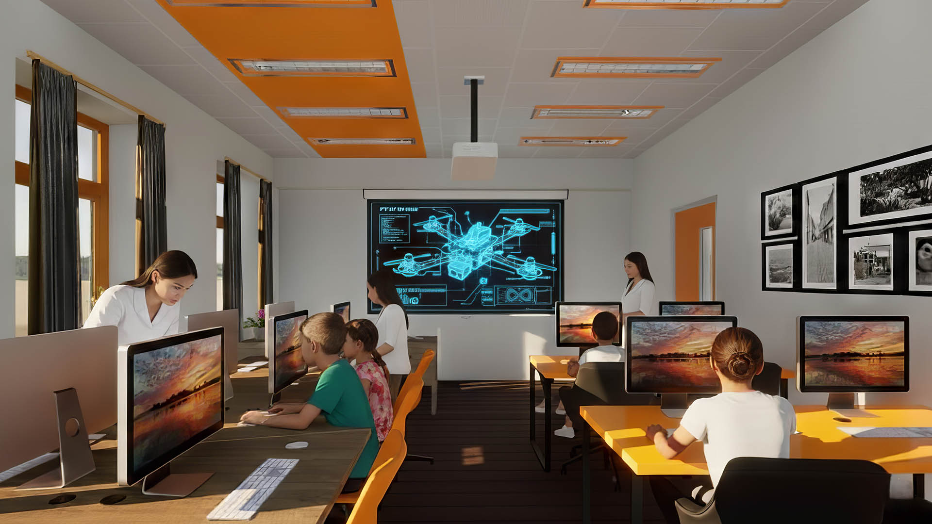 Robotics room